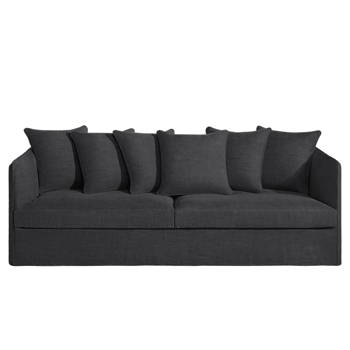 Canapé lin epais stonewashed - Neo Chiquito