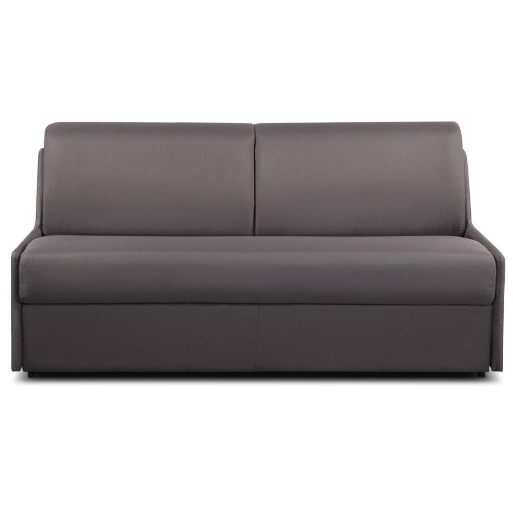 Canapé compact convertible MONACO 140cm matelas mémory 20cm express lattes