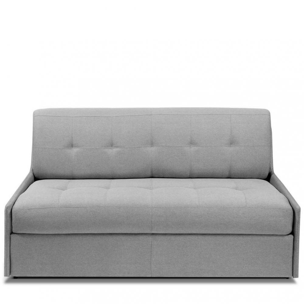 Canapé compact convertible LONGCHAMP matelas mémory 20cm express lattes 140cm