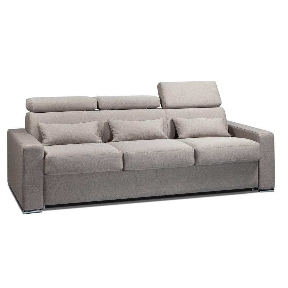 Canapé lit 4-5 places FASTER XXL convertible express couchage 180 cm matelas 18cm sommier lattes