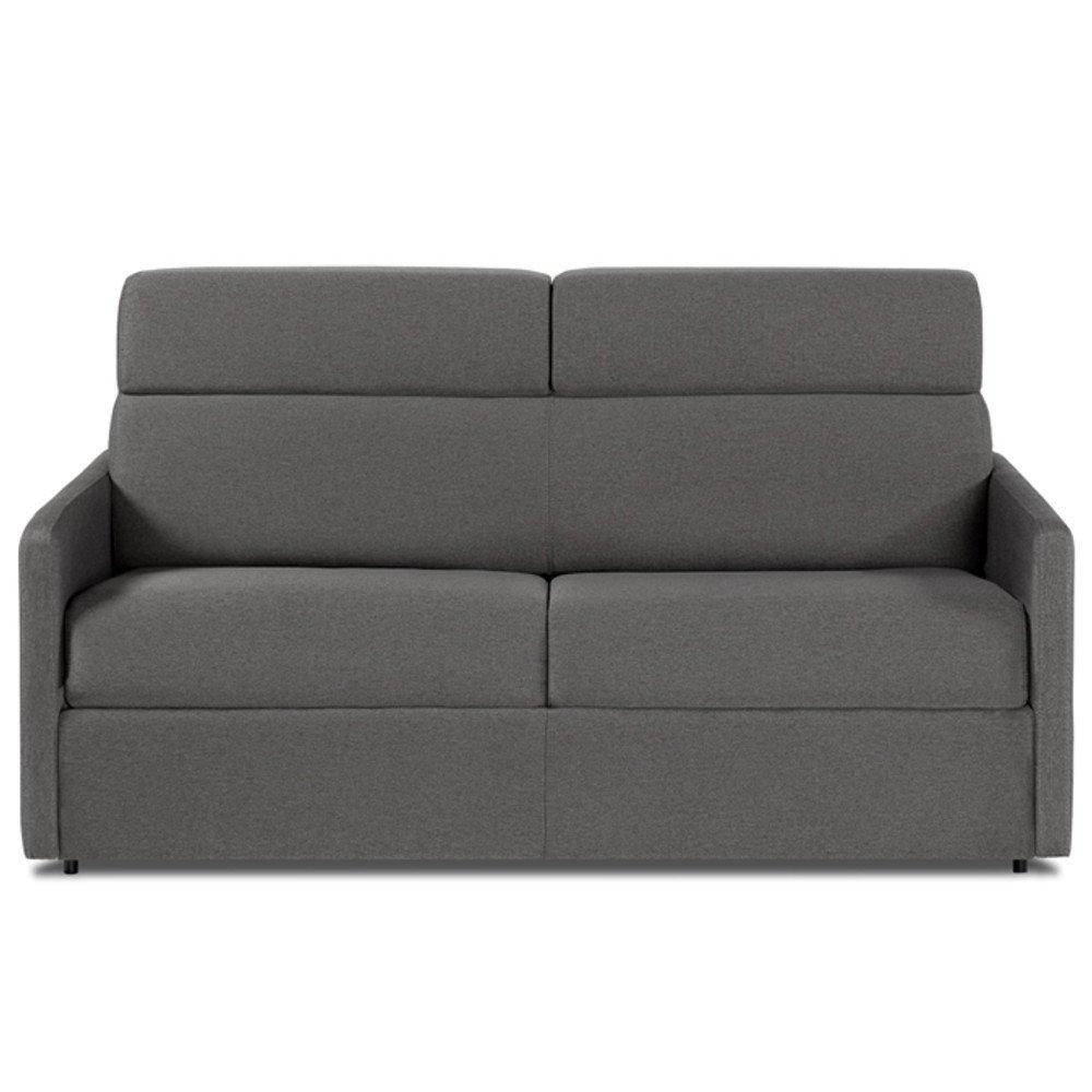 Canapé lit compact SEBASTOPOL convertible EXPRESS 160 cm sommier lattes matelas 16cm