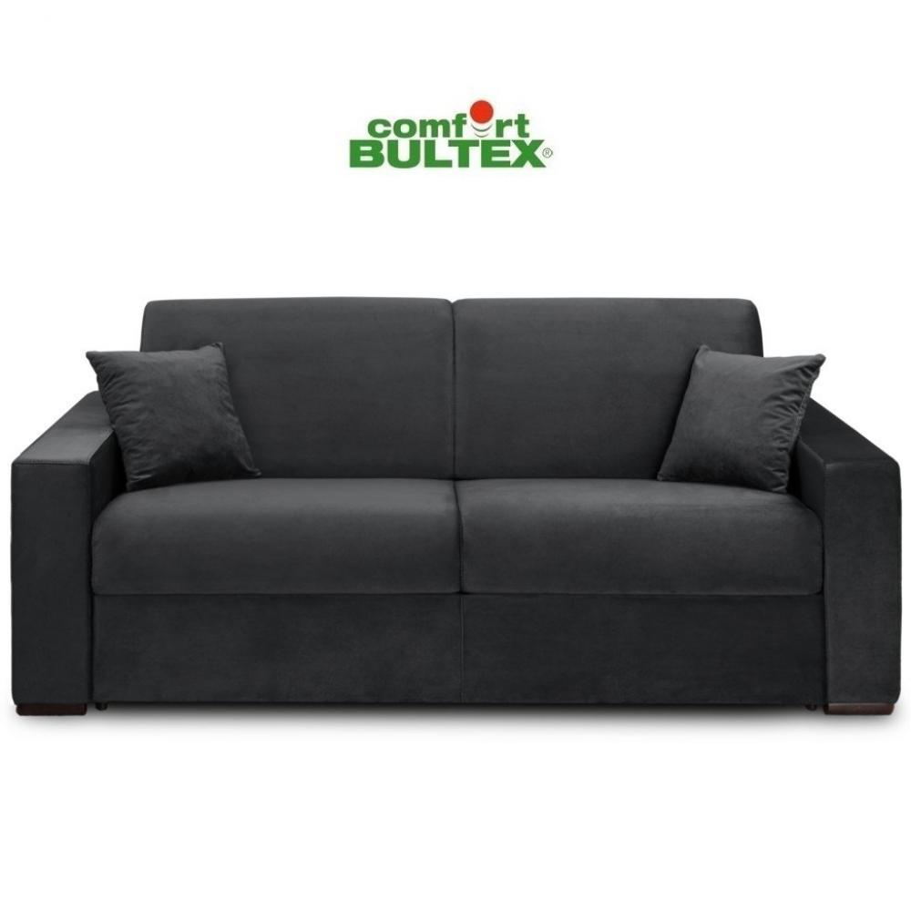 Canapé convertible express VOLOUTO matelas 160cm comfort BULTEX 16cm sommier lattes