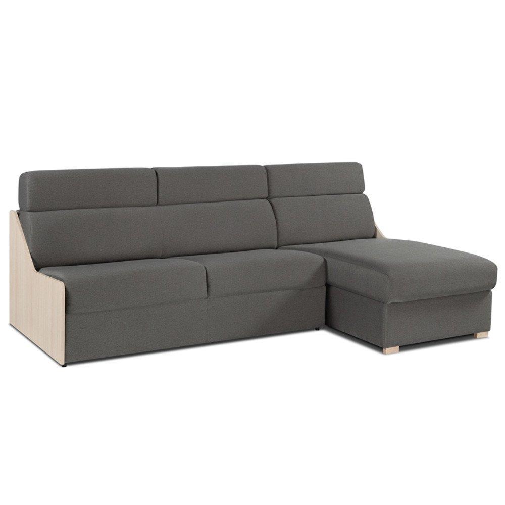 Canapé d'angle HYPNOS 160 cm convertible EXPRESS couchage quotidien 18cm