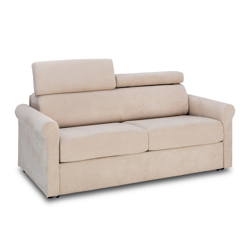 Canapé convertible EXPRESS VAUGIRARD couchage 160cm sommier lattes matelas 16cm