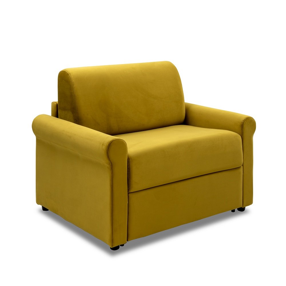 Fauteuil ROMANTICO convertible EXPRESS sommier lattes 70cm matelas 20cm
