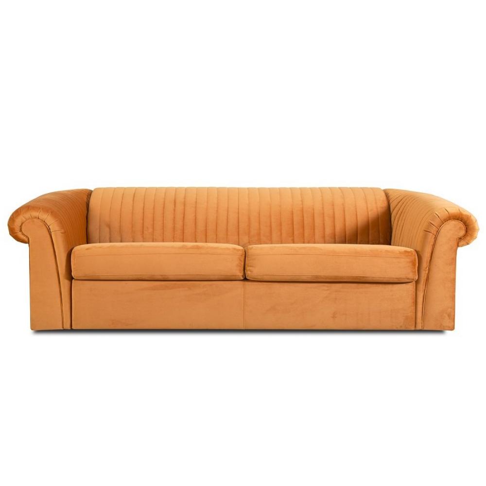 Canapé convertible EXPRESS CHESTERFIELD ONDA 140*190 cm tissu personnalisable