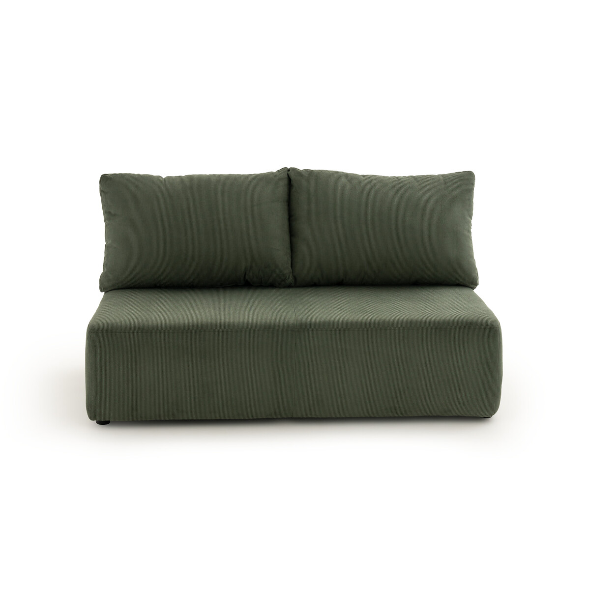 Banquette modulable velours côtelé, Monica