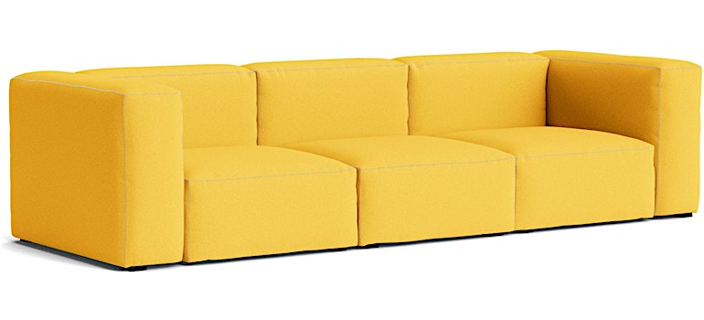 HAY Canapé Mags Soft 3 places - Steelcut Trio 446