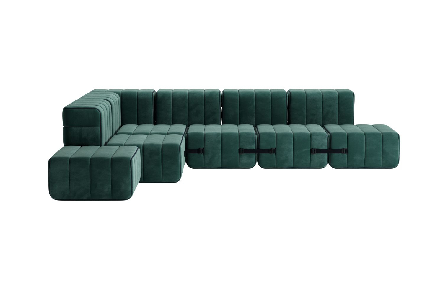 Ambivalenz Canapé Curt configuration 12 - Barcelona serpentine