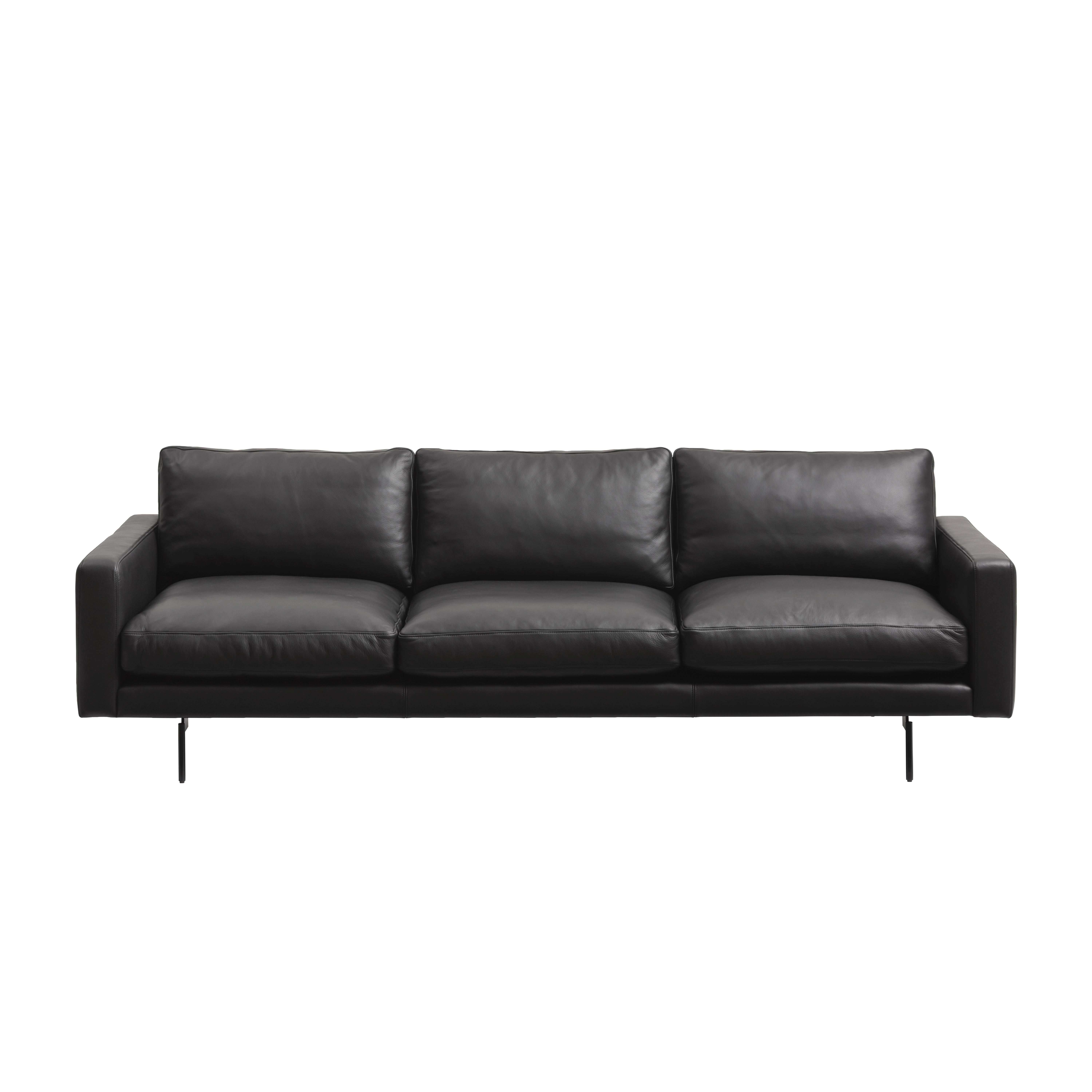 Wendelbo Canapé Edge V1 - Faith dark brown - 3 places