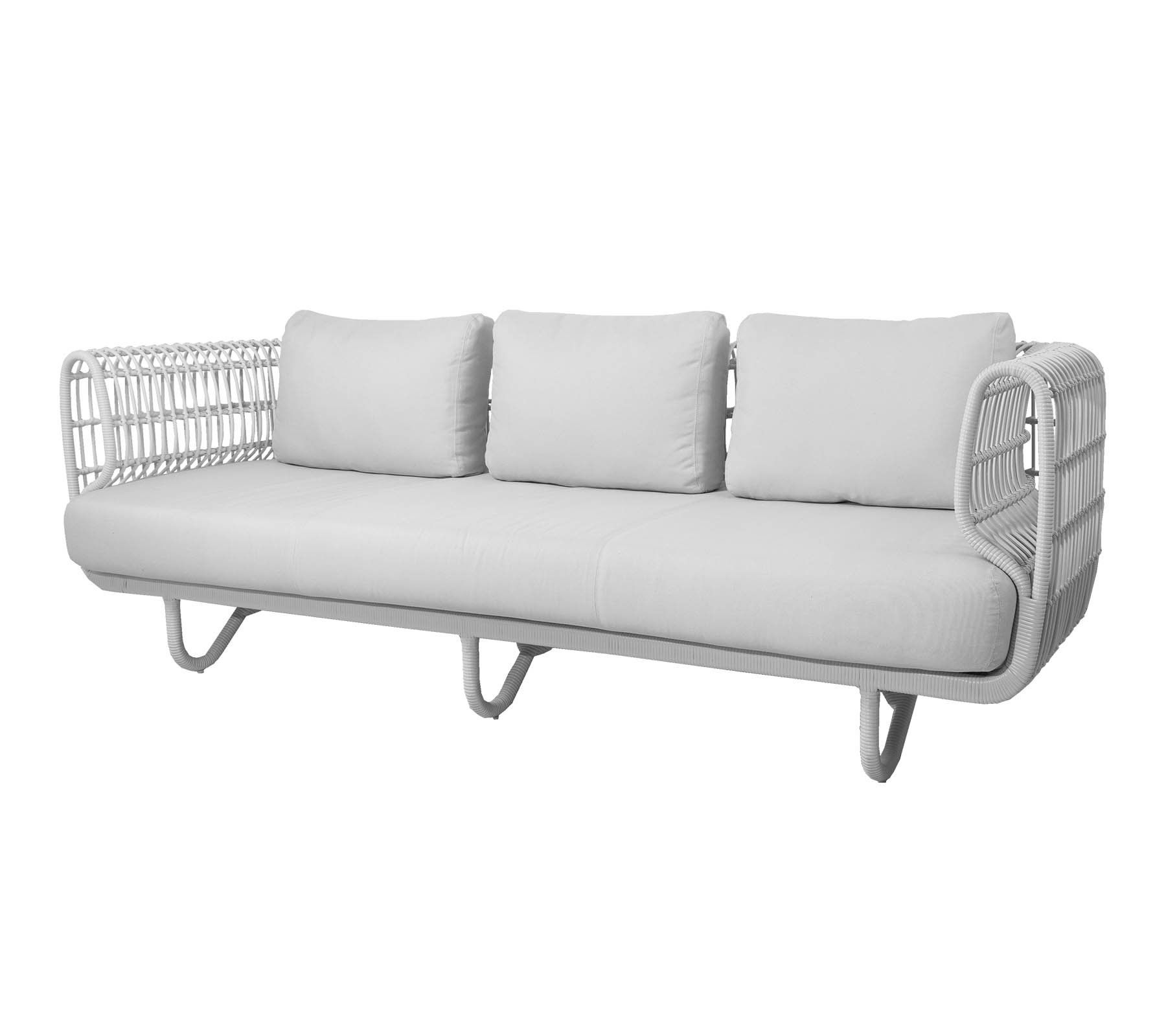 Cane-line Outdoor Canapé 3 places Nest - blanc