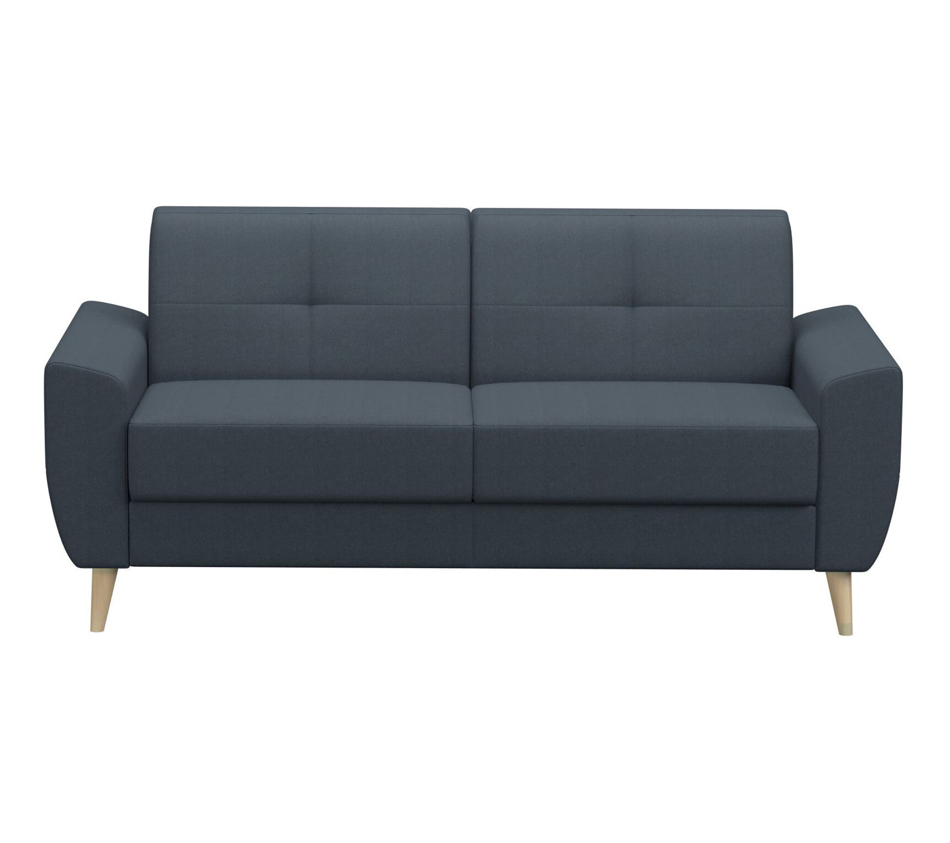 Canapé NAOMI convertible express - Tissu Malmo marine