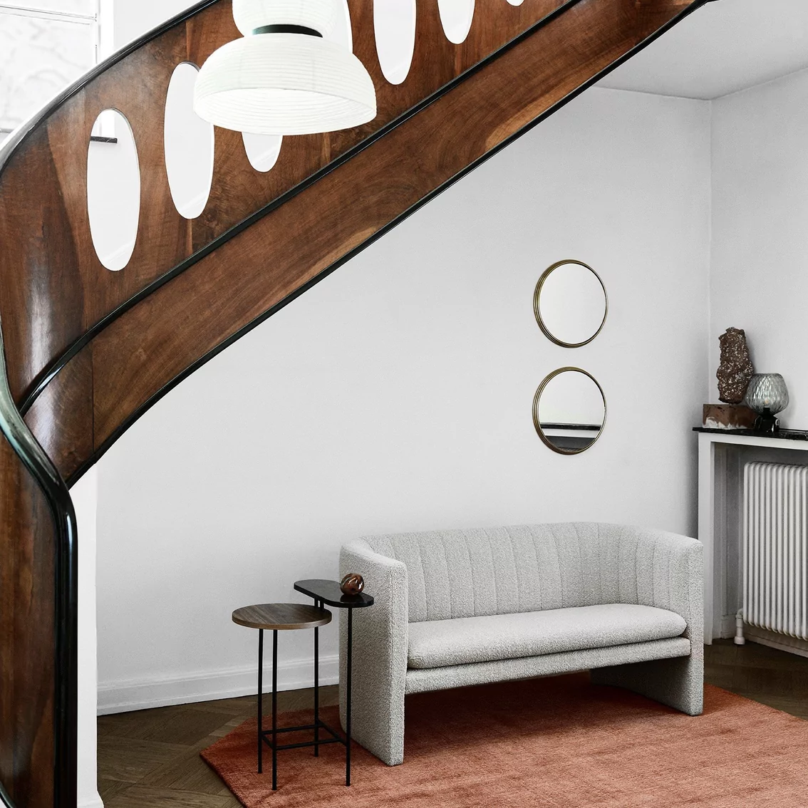 Canapé 2 places en laine SC25 Loafer