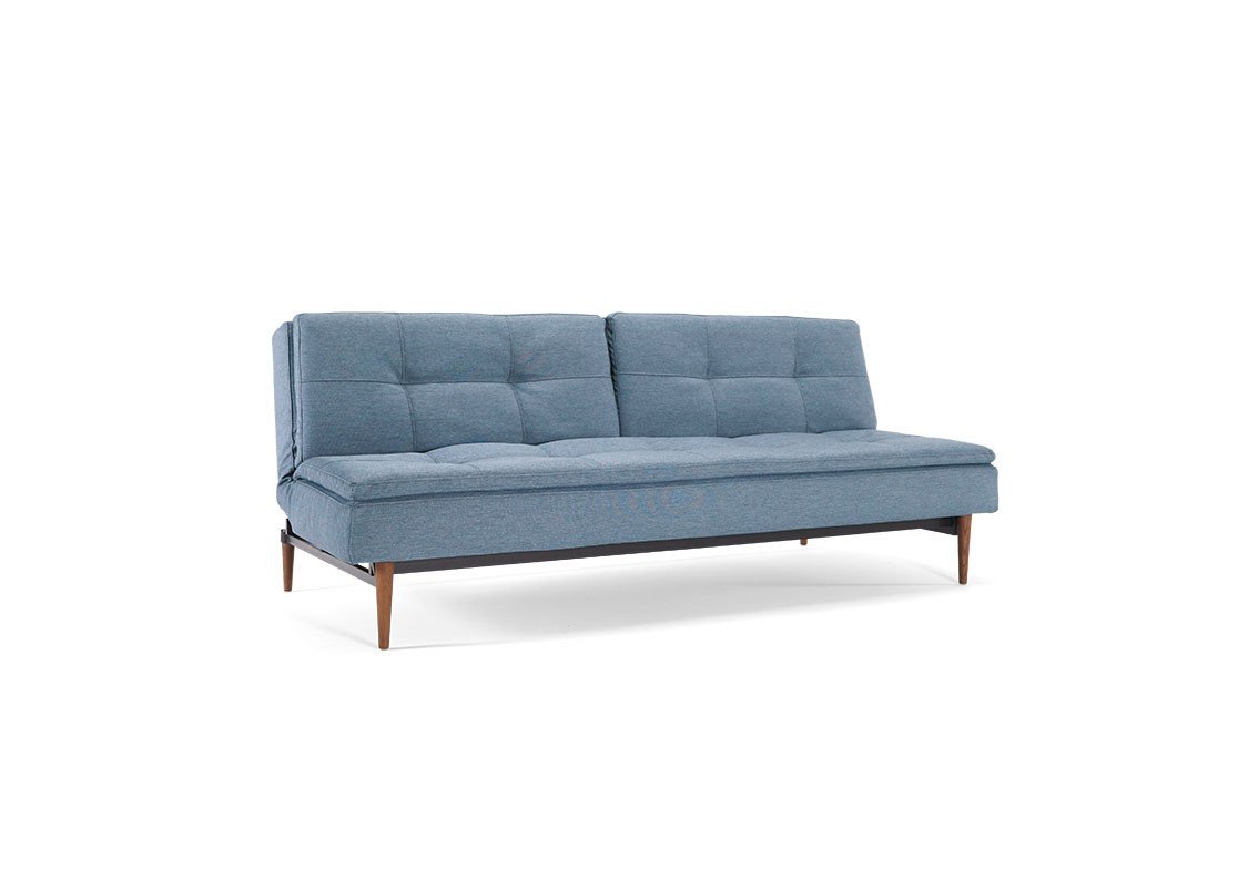 Canapé convertible Dublexo - indigo - orme clair, cylindrique