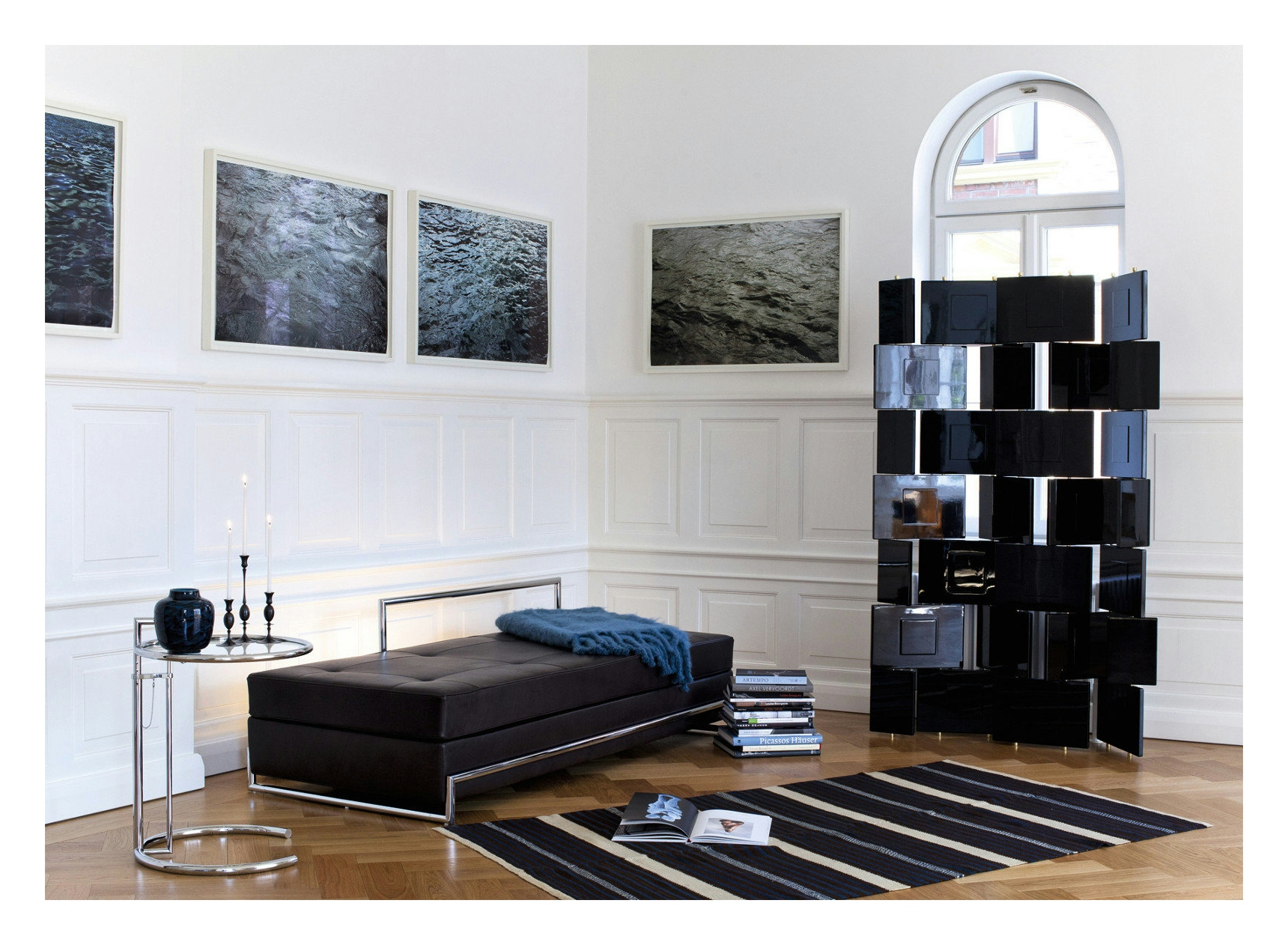 Canapé Day Bed Liege - Cuir premium noix de coco