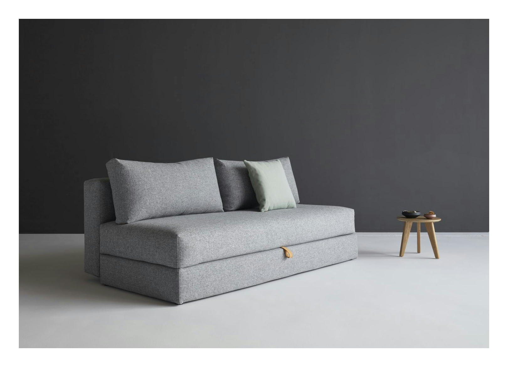 Canapé convertible Osvald  - gris