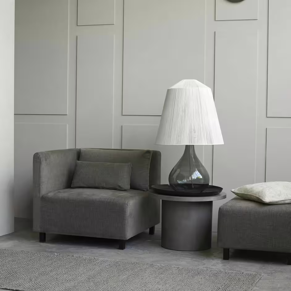 Night - module central de canapé gris marron hazel