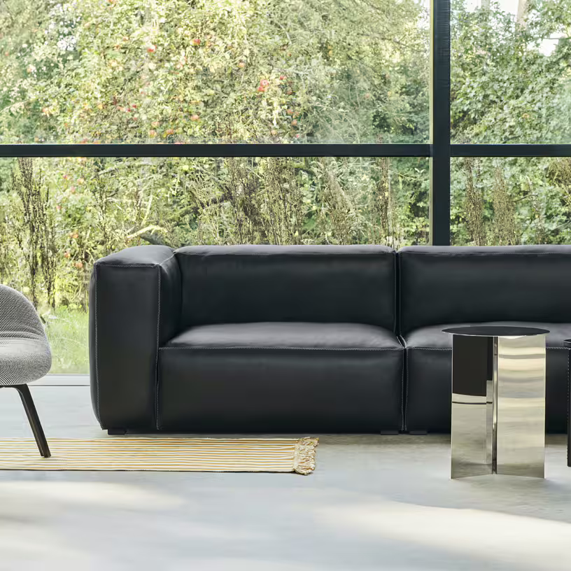 Canapé 2,5 places en velour lola vert foncé mags soft combinaison 1