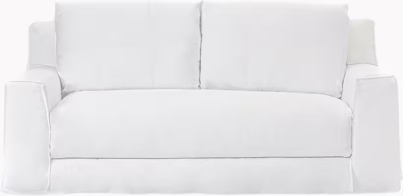 Canapé blanc loll 10