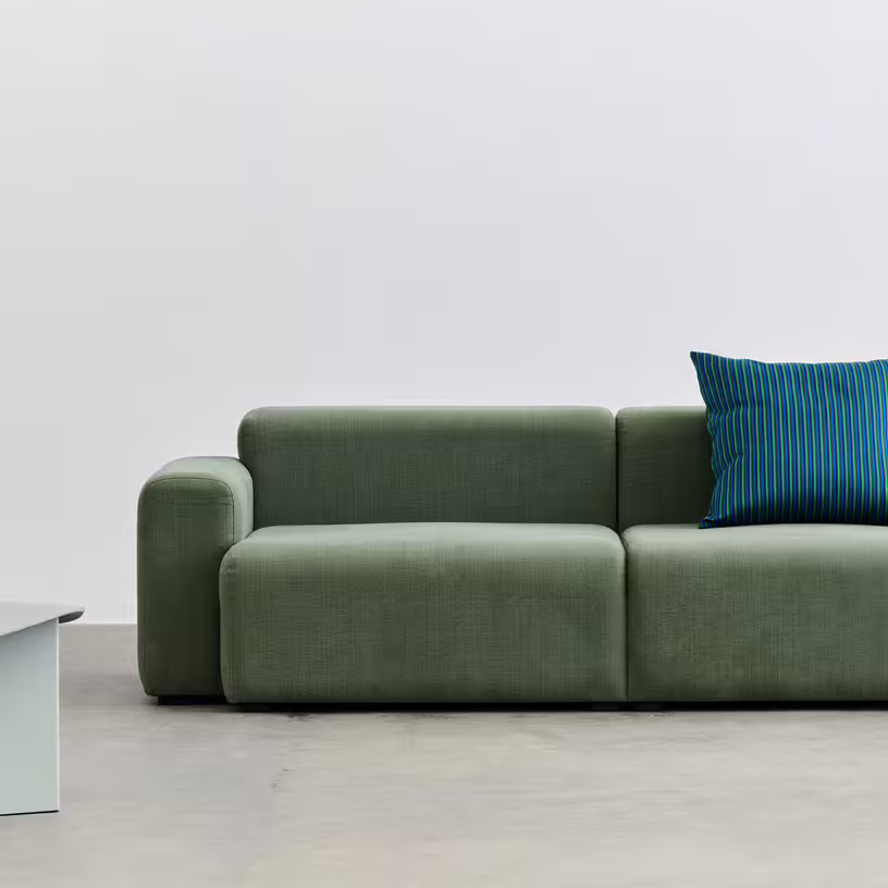 Canapé kaki 2,5 places combinaison 1 linara 100 armrest low mags 1964