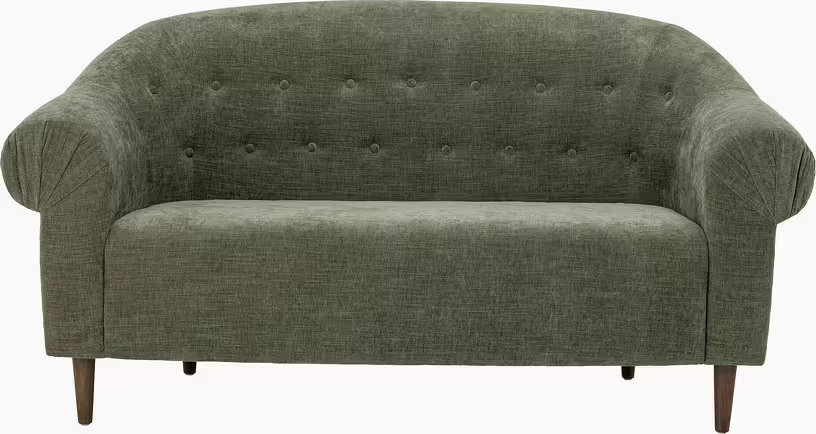Polyester - canapé spencer vert