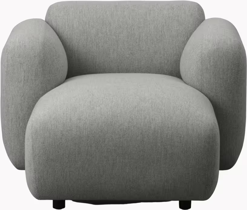 Méridienne accoudoirs gris swell modular sofa - Vue supplémentaire 2