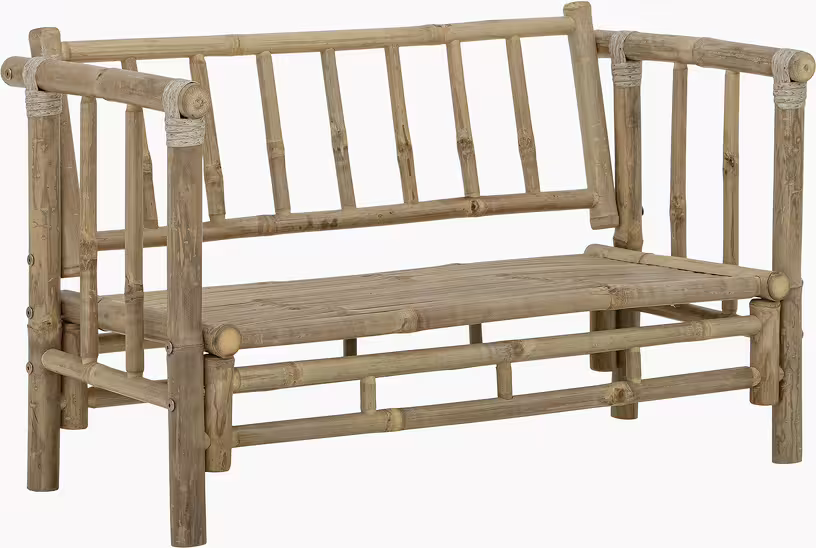 Sole - canapé en bambou naturel 89 x 45cm mini - Vue supplémentaire 2