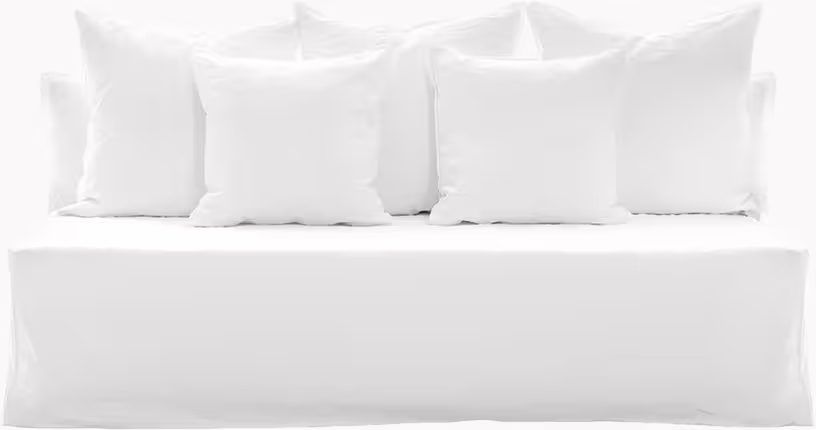 Module canapé déhoussable tissus lino bianco ghost 38 - Vue supplémentaire 1