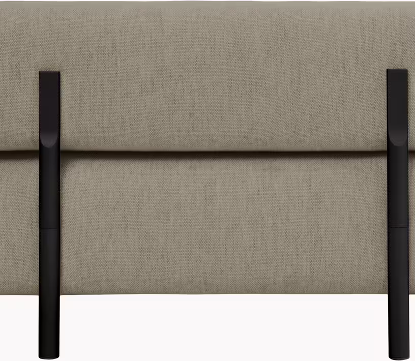 Palo - canapé modulable avec accoudoirs beige - Vue supplémentaire 3