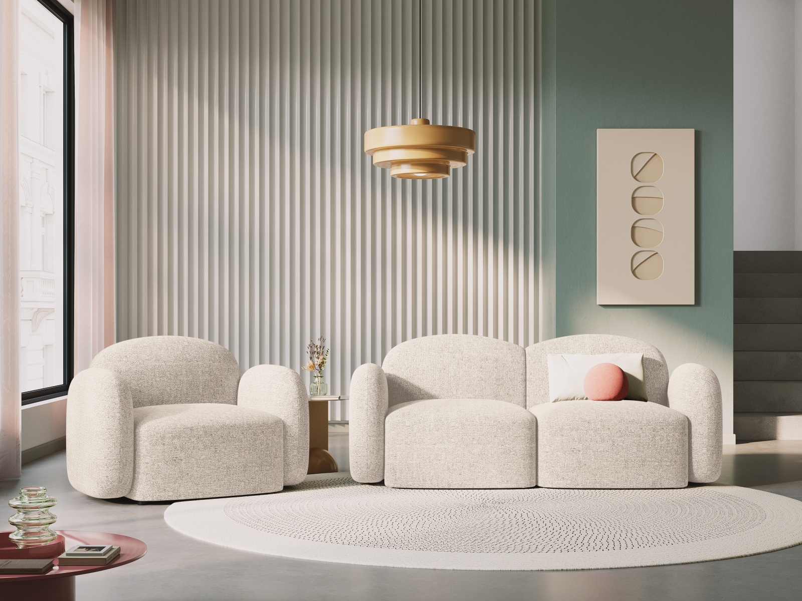 blair - Canapé Beige