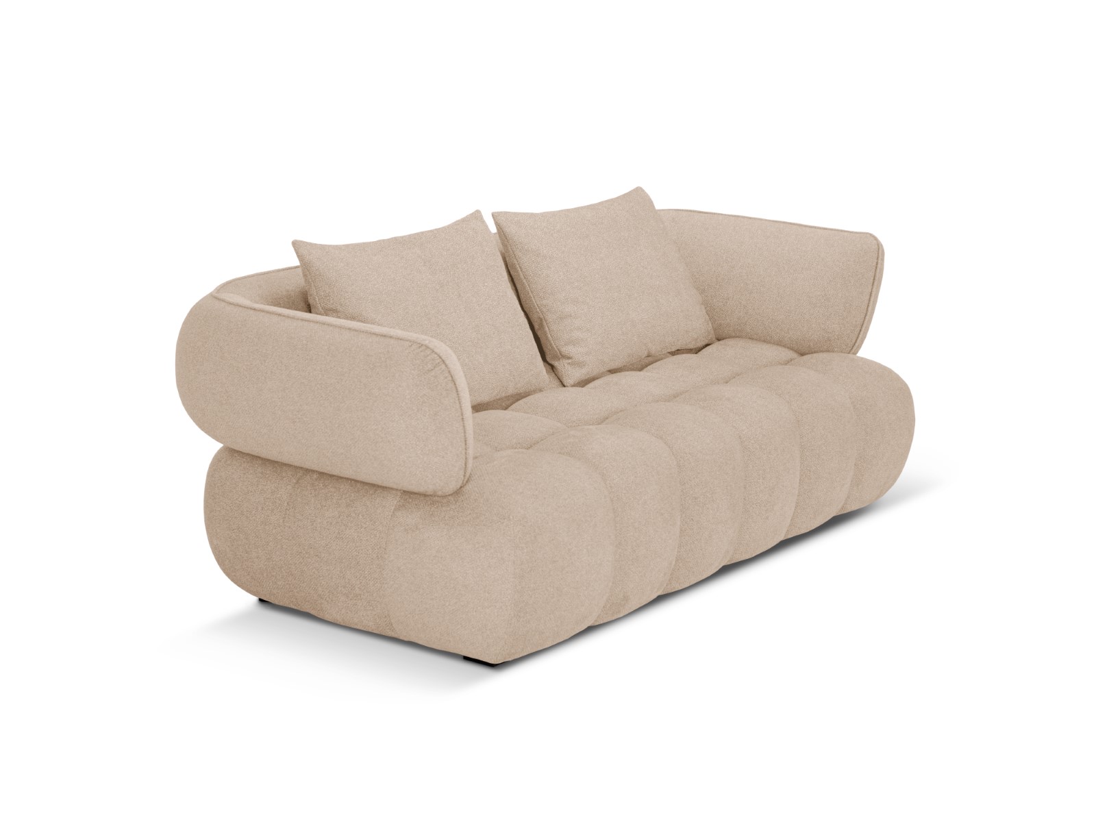 reese - Canapé velours, bouclette Beige