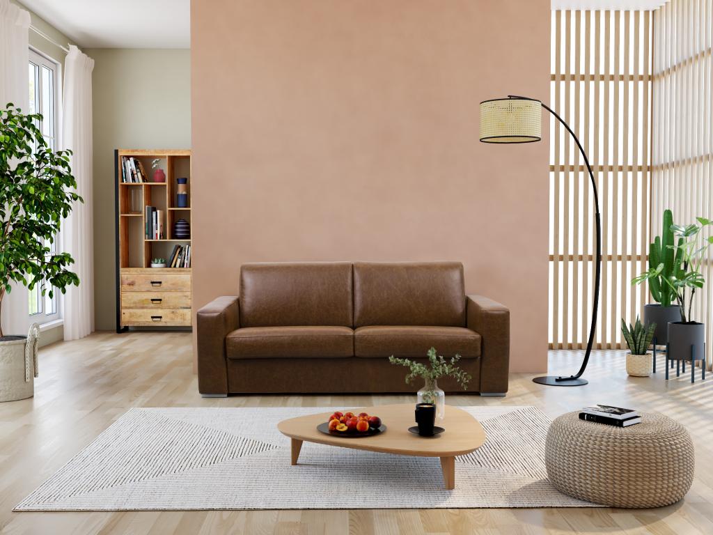 delectea - Canapé convertible Marron