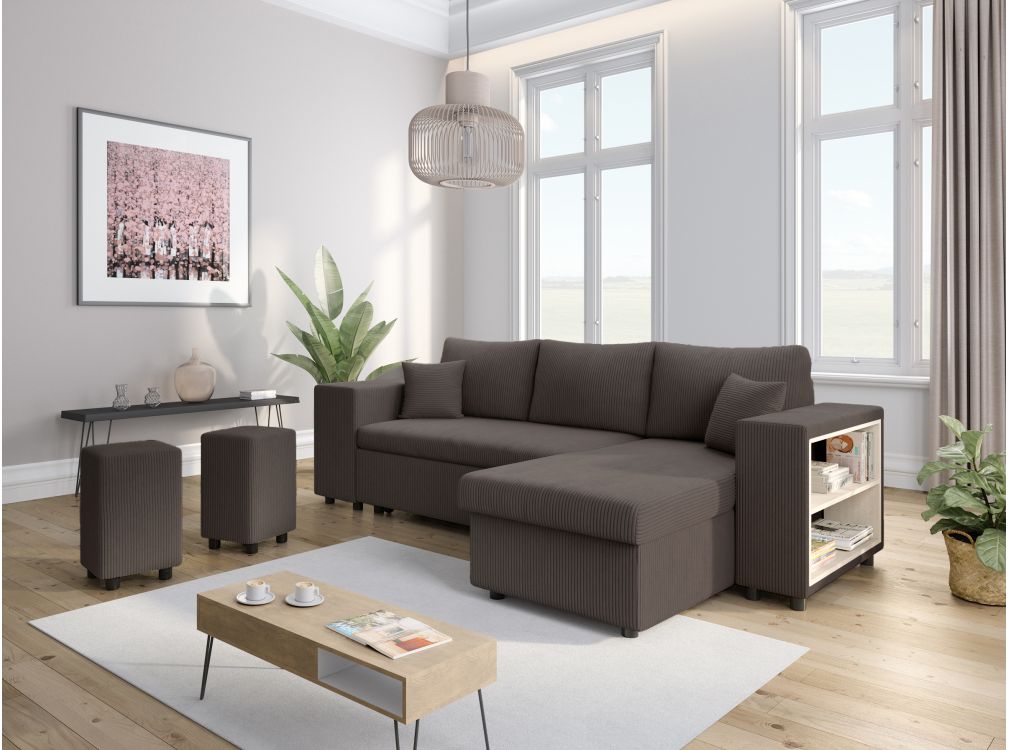 mady - Canapé convertible Gris