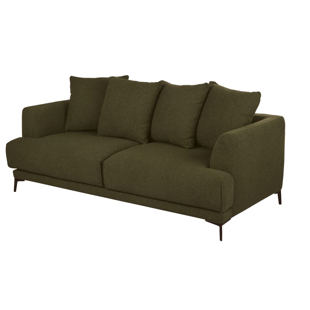 romy - Canapé convertible bouclette Vert - Vue supplémentaire 3