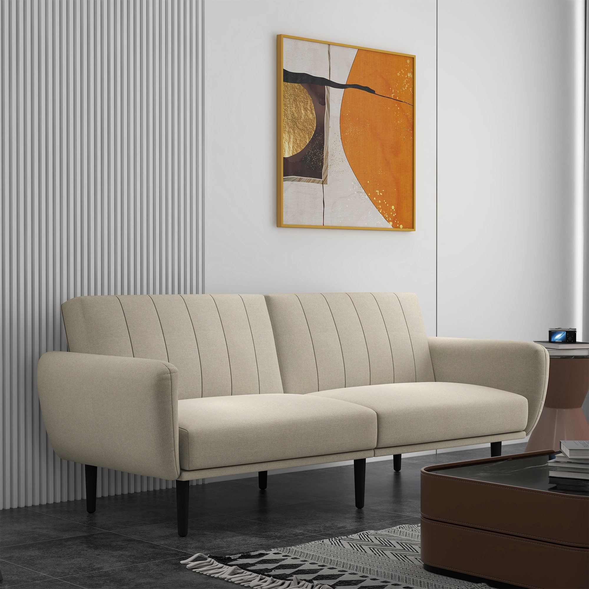 Canapé convertible Beige