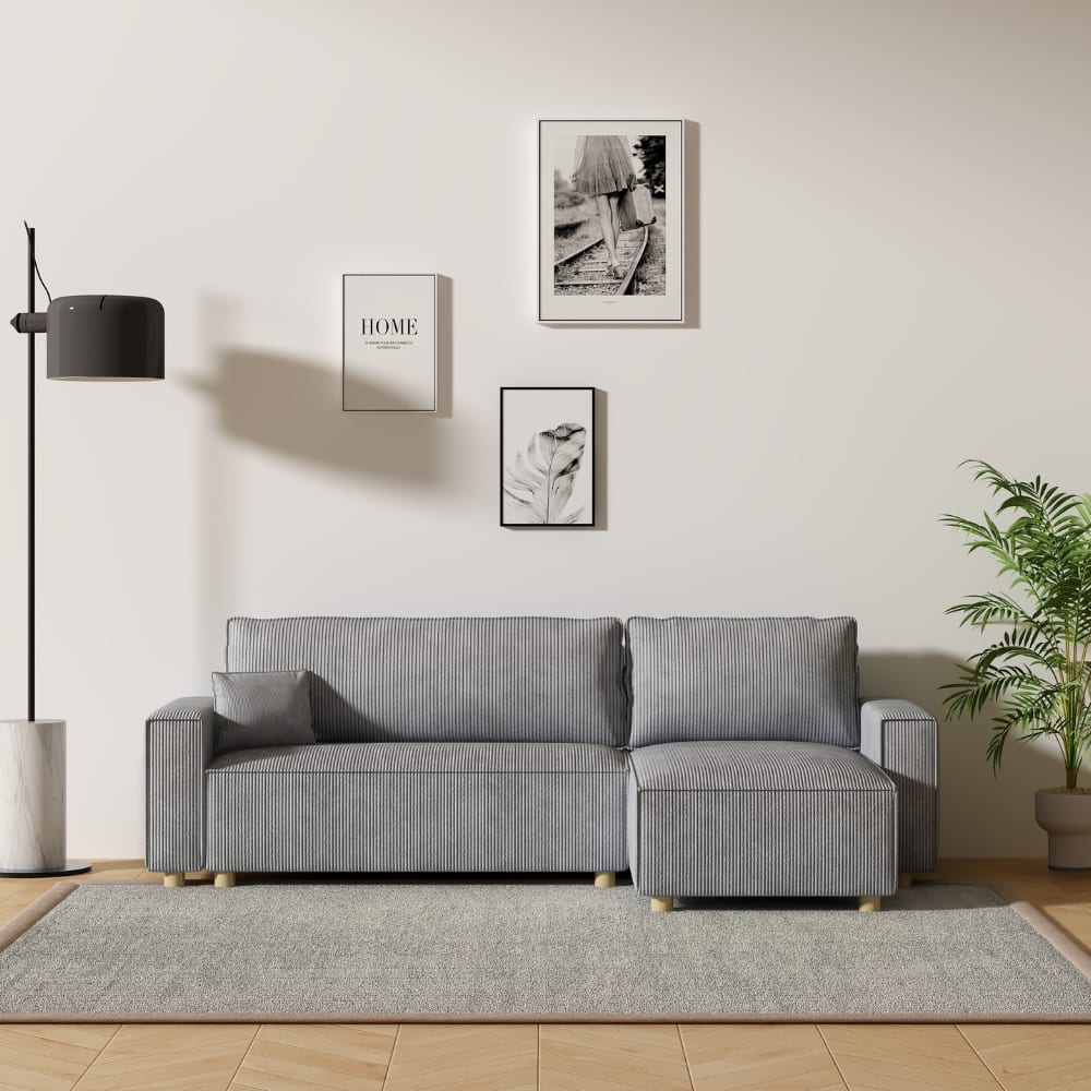 cosy - Canapé convertible Gris