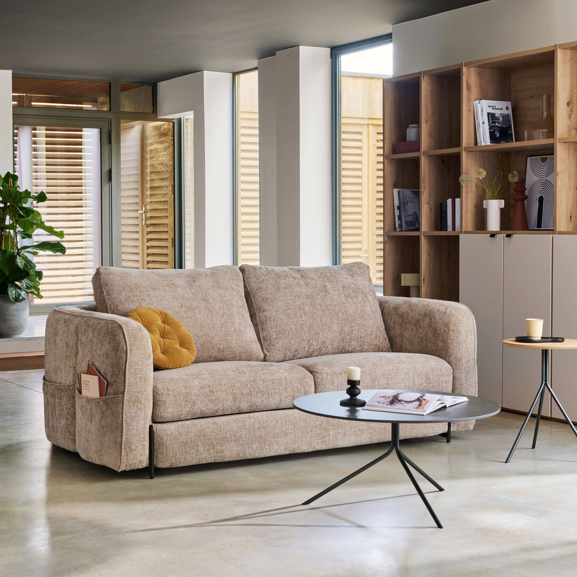 orlane - Canapé convertible Beige