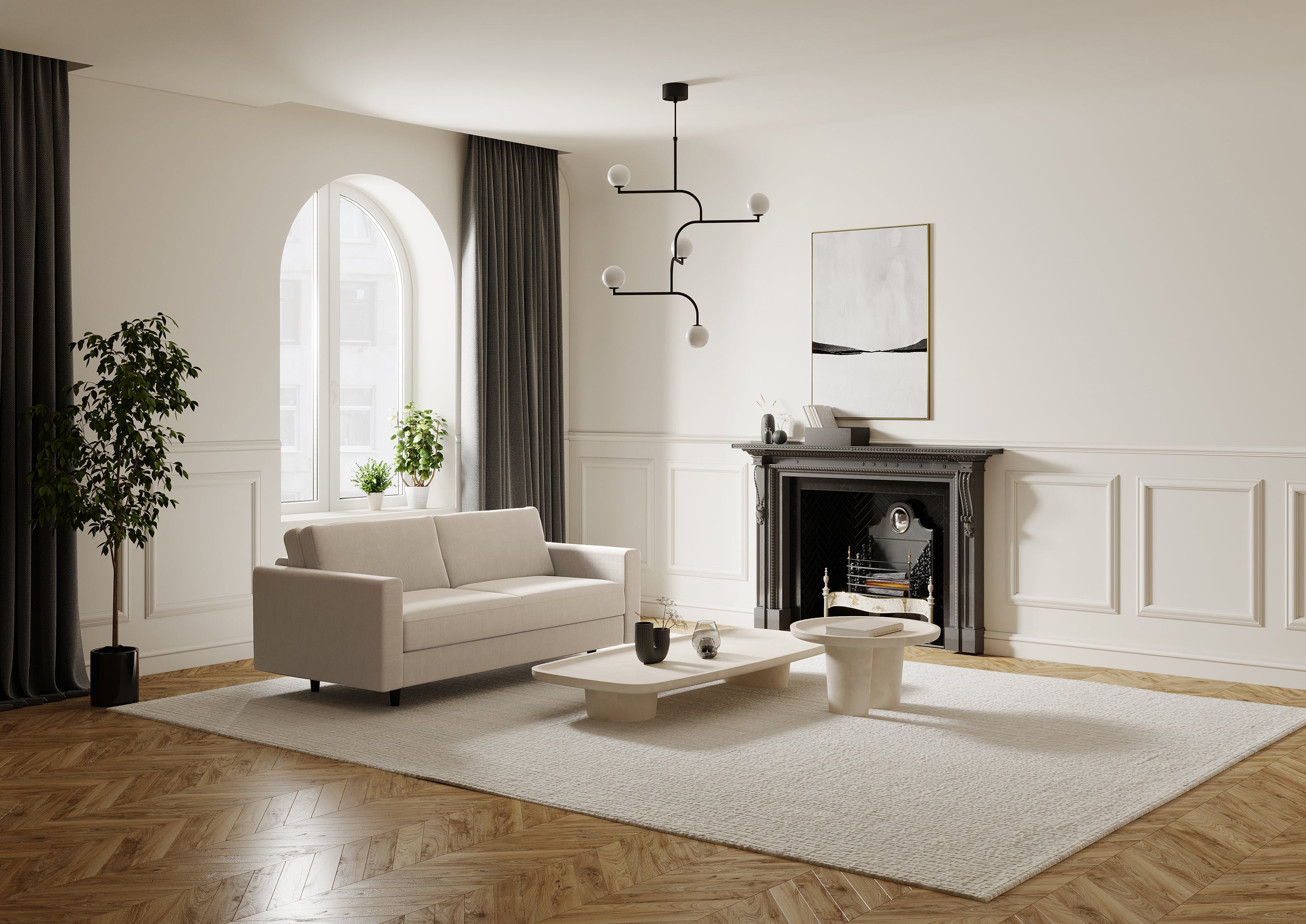 jade - Canapé Beige