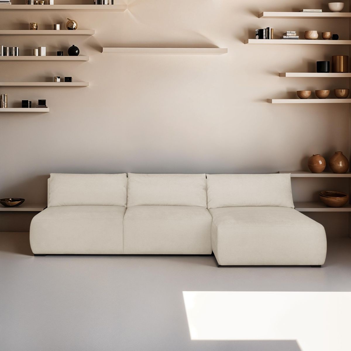 jasper - Canapé convertible Beige