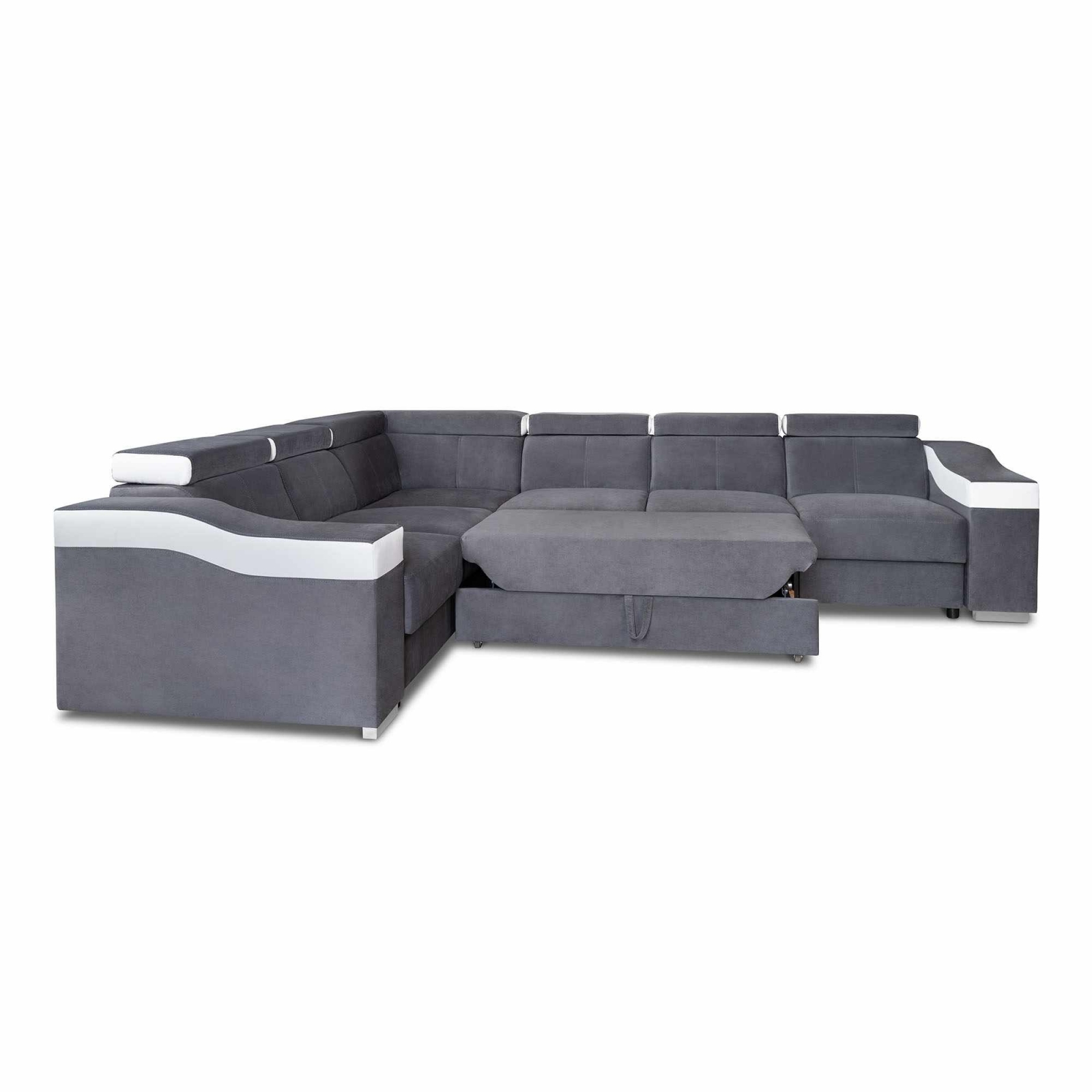 lucky - Canapé relax convertible Gris