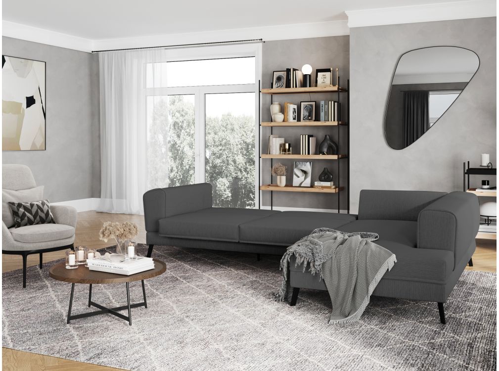 india - Canapé convertible Gris