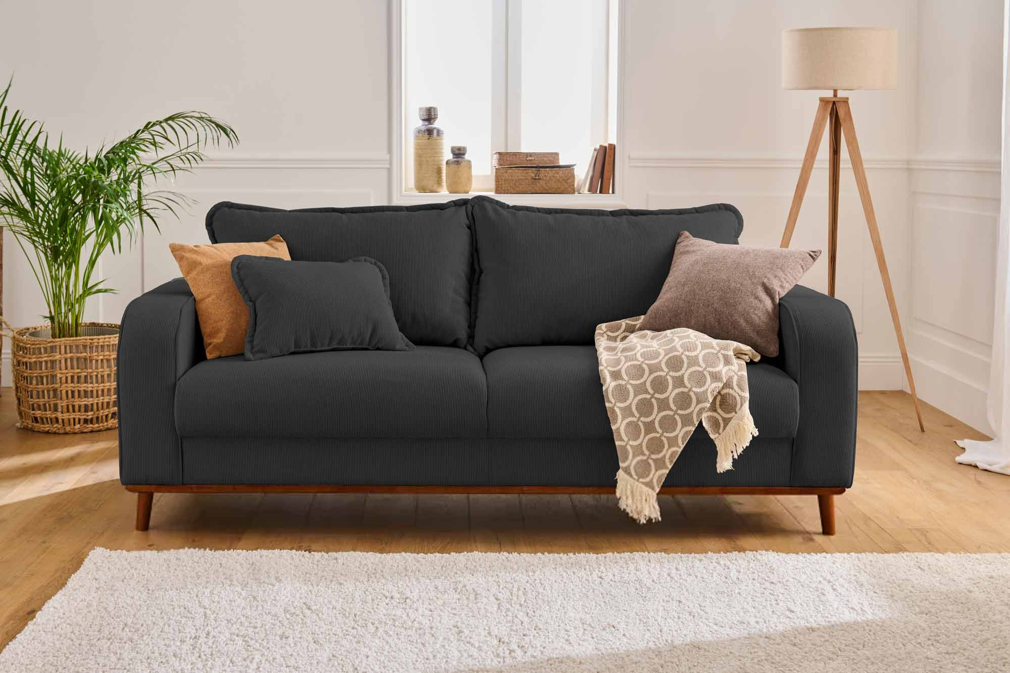 albanne - Canapé convertible Gris