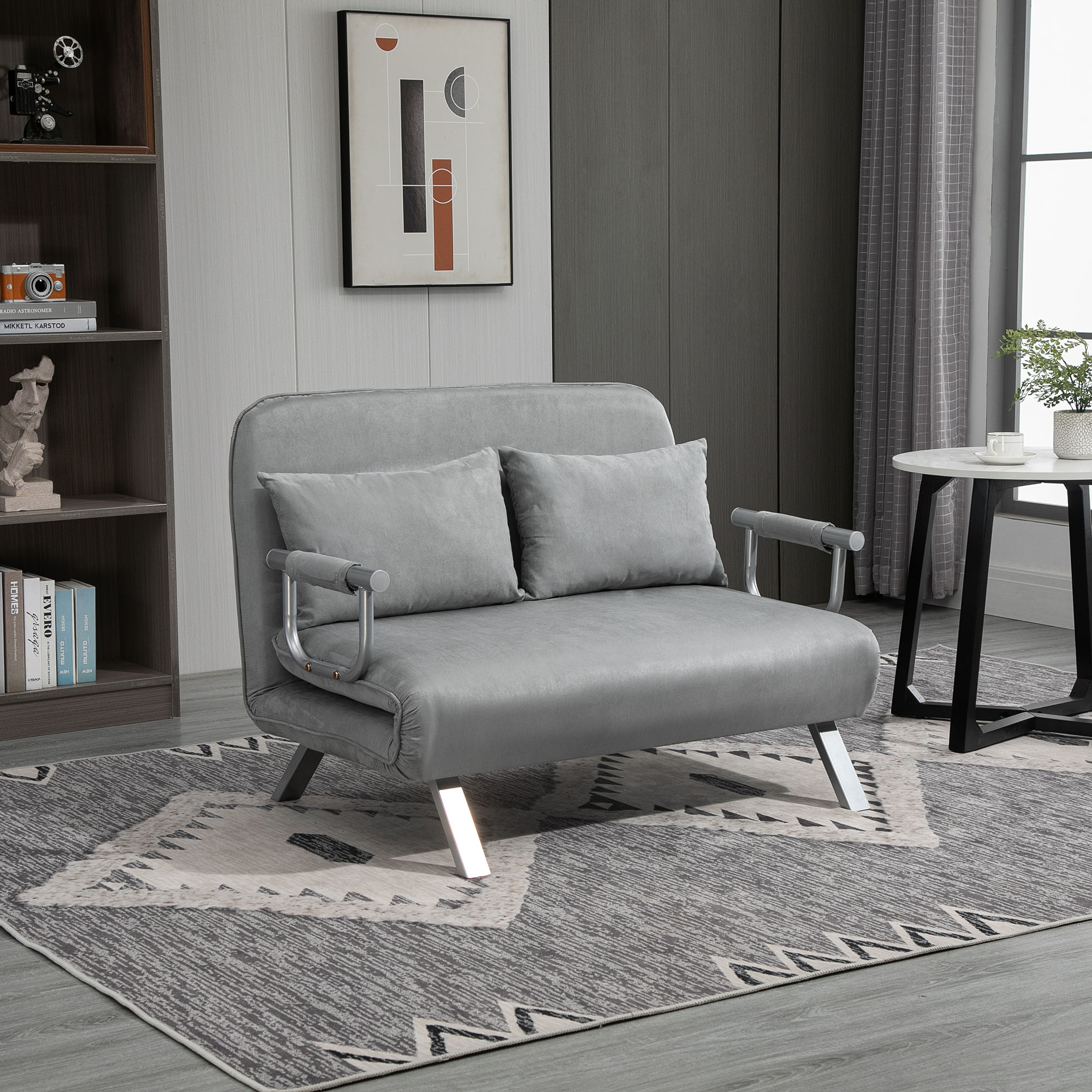 Canapé convertible Gris