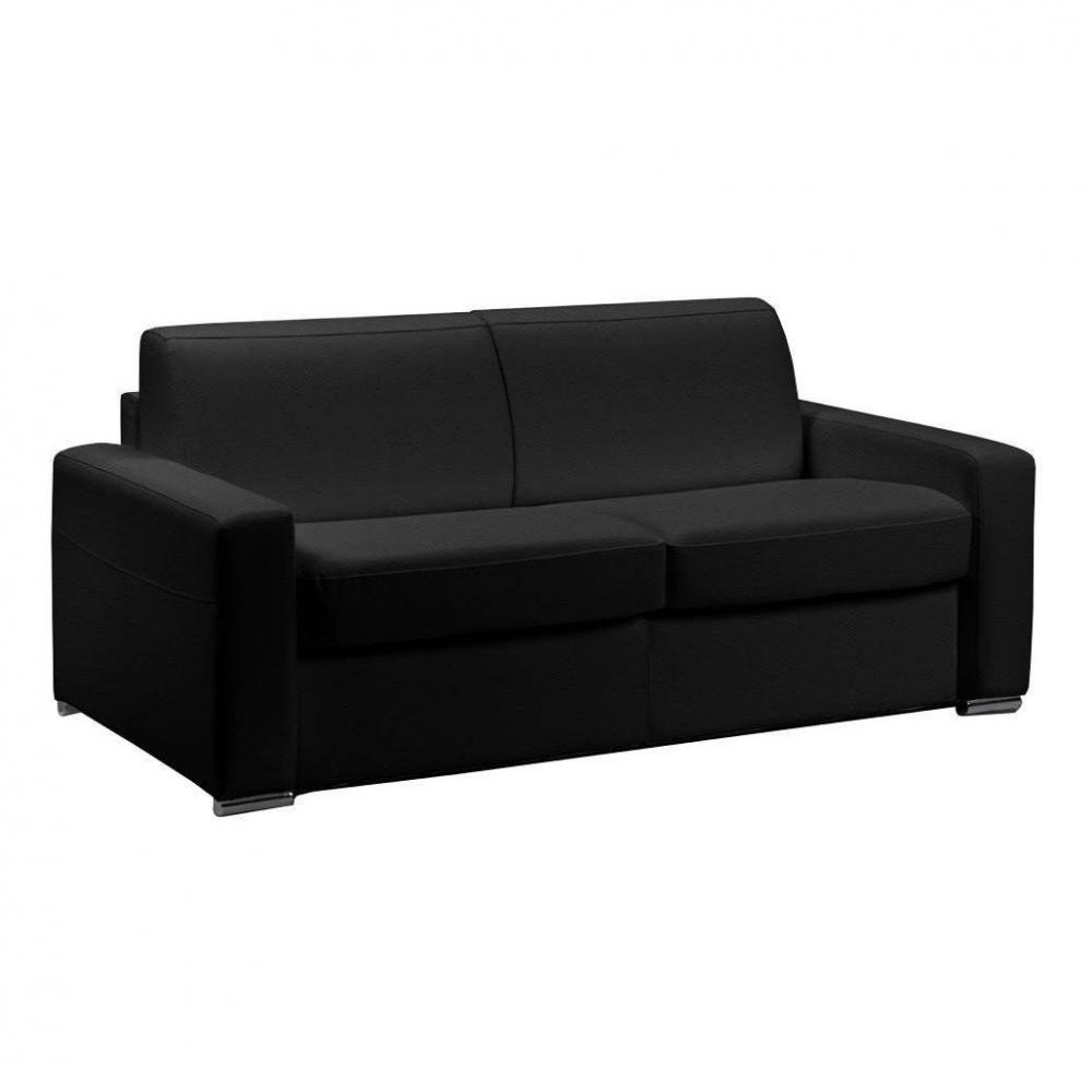 Canapé convertible express 160 MILAN sommier lattes matelas 20 cm velours Velluto vert forêt