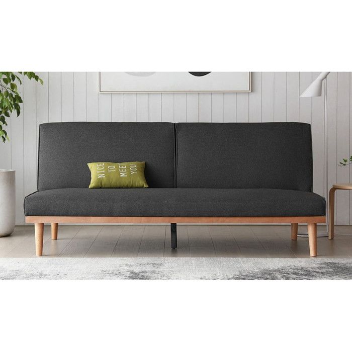 Canapé convertible "Ely" Gris