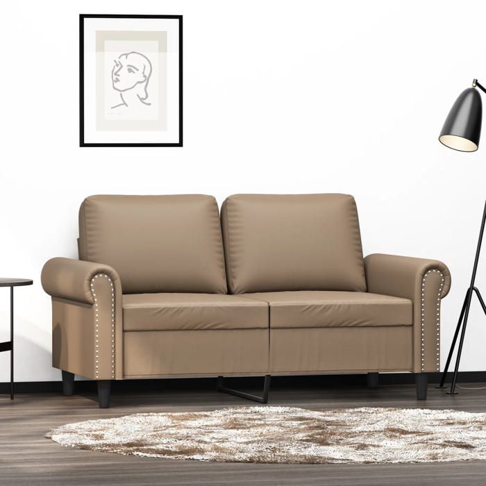 Canapé à 2 Places, Siège avec Accoudoirs, Fauteuil avec Dossier, Meuble de Salon Salle de Séjour Maison, Moderne, 359503