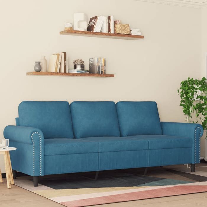 Canapé à 2 Places, Siège avec Accoudoirs et Dossier, Fauteuil TV avec Oreillers, Meuble de Salon Salle de Séjour, 359548