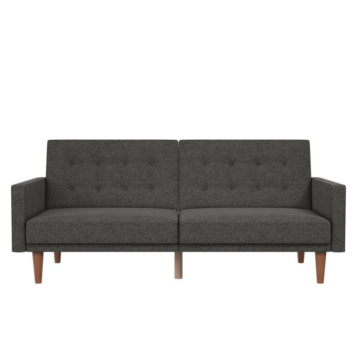 Wimberly | Canapé 3 places en tissu gris