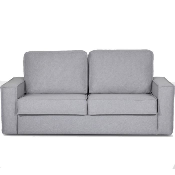 Canapé Mattia gris 95x40x62 cm / 21 kg Gris
