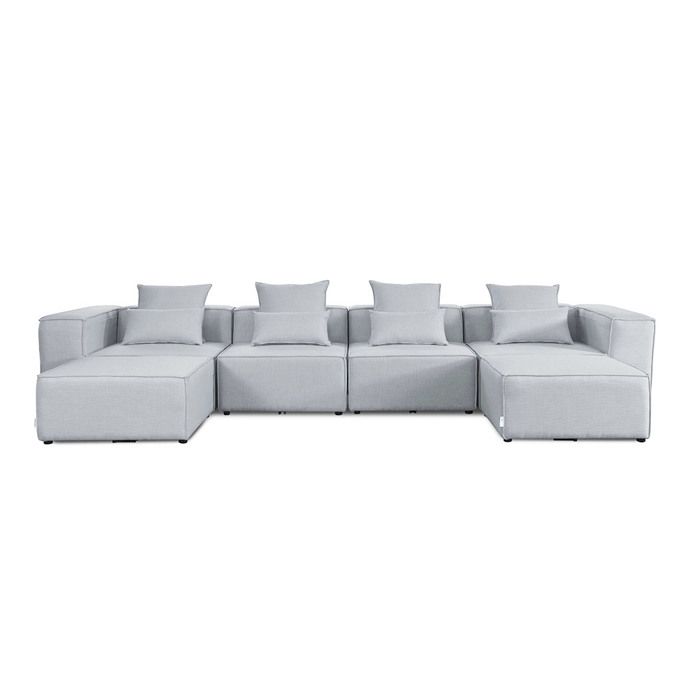 Canapé HOME DELUXE 'VERONA XXL' >Version: XXL - Taille: 415cm x 68cm x 207 cm